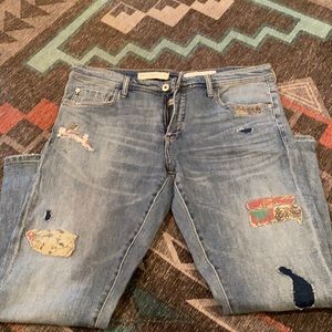 Pilcro slim boyfriend jeans (Anthropologie)